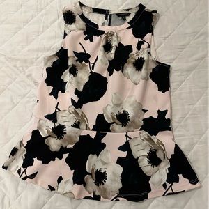 Banana Republic Peplum Tank Top - Size Medium